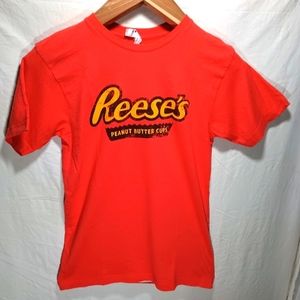 Loving my Reese's. Lil chocolate and peanut butter unisex size small. Sweet!!